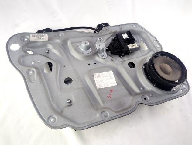 1T0959701T MOTORINO MECCANISMO ALZA-VETRO ALZA-CRISTALLO PORTA ANTERIORE SINISTRA VOLKSWAGEN TOURAN 1.9 D 77KW 6M 5P (2010) RICAMBIO USATO 1T1837461B - Foto 2