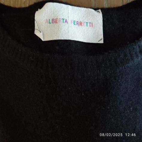 Pullover Alberta Ferretti nero - Foto 7