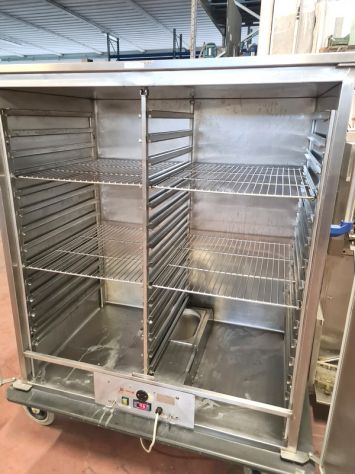 carrello inox riscaldato per banchetti usato - Foto 4