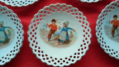 Bavaria Shumann Arzberg 5 piattini da dessert vintage, originali - Foto 3