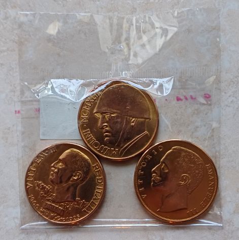Set medaglie commemorative del '900 - Foto 3