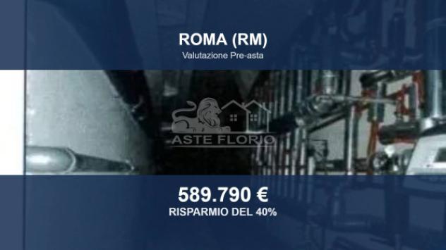 Immobile in asta di 289 m² con più di 5 locali e box auto in vendita a Roma