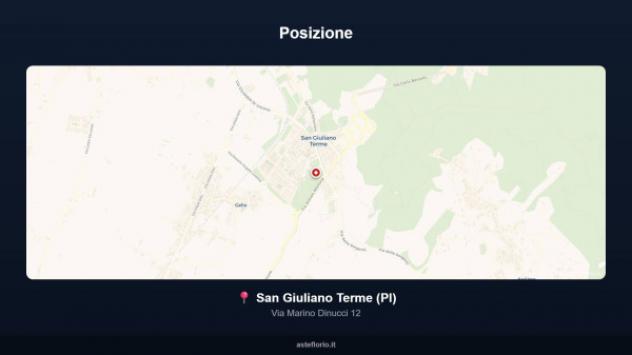 Immobile in asta di 2110 m² in vendita a San Giuliano Terme - Foto 9