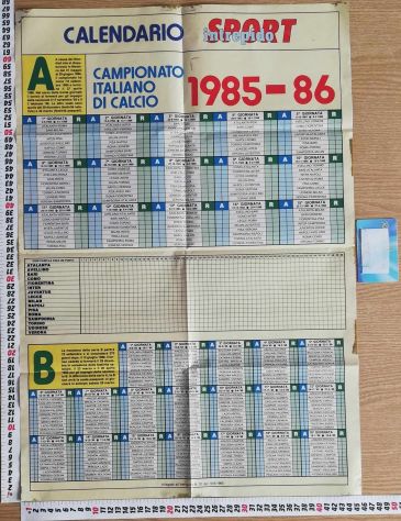 Poster Juventus 1985-86 di Intrepido Sport (Juve) - Foto 2