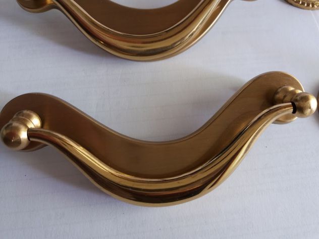 MANIGLIE OTTONE LUCIDO - Foto 5