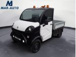 Aixam E-Truck Doppio Pianale con Lampeggianti Led e Segnalatore Lavori