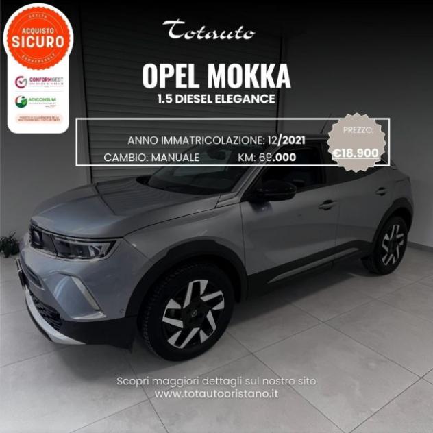 OPEL Mokka 1.5 diesel Elegance rif. 24062780