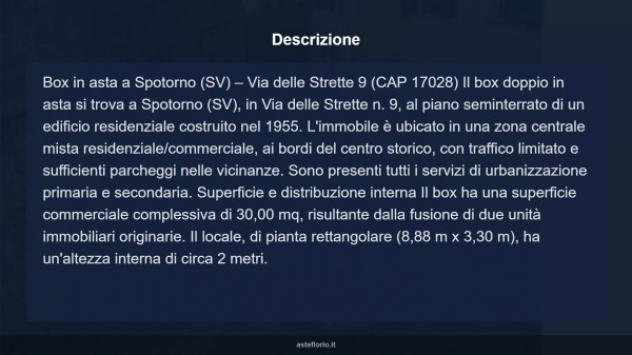Immobile in asta di 30 m² in vendita a Spotorno - Foto 7