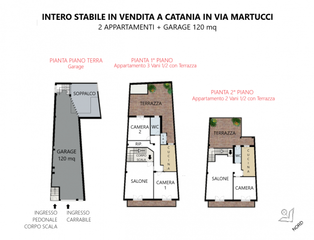 Palazzo / Edificio in vendita a Catania