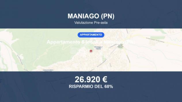 Immobile in asta di 151 m² con più di 5 locali in vendita a Maniago
