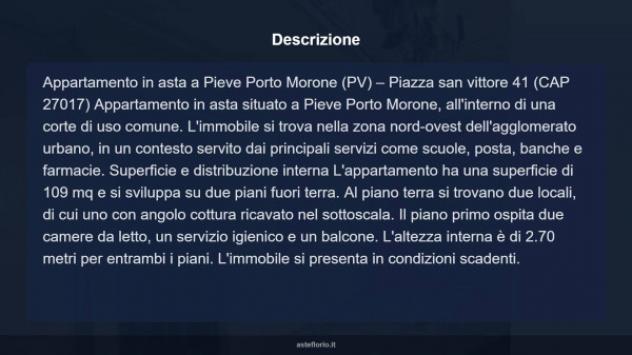Immobile in asta di 109 m², box auto in vendita a Pieve Porto Morone - Foto 17