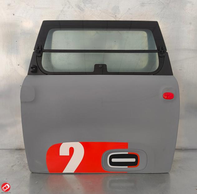 9842749880 PORTIERA SINISTRA CITROEN AMI PACK ORANGE CELESTE / GRIGIO CHIARO