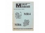 Manuale scansionato in PDF uso e manutenzione motori FBM MR4 MR6