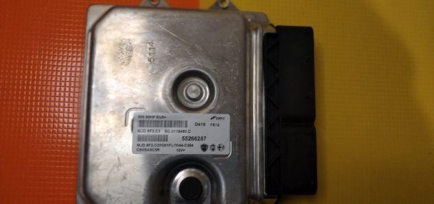 Ecu centralina nemo fiat 500 1.3 95 cv 55266287 mjd 8f3.c3 hw1fl - Foto 4