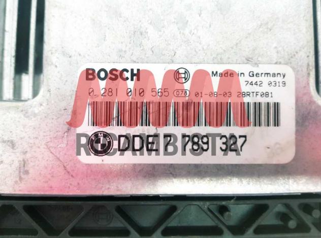 0281010565 BMW E46 320d centralina motore Bosch - Foto 2
