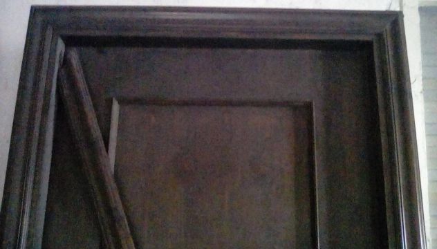 PORTA INTERNA REALIZZATA ARTIGIANALMENTE IN PINO MASSELLO - Foto 3
