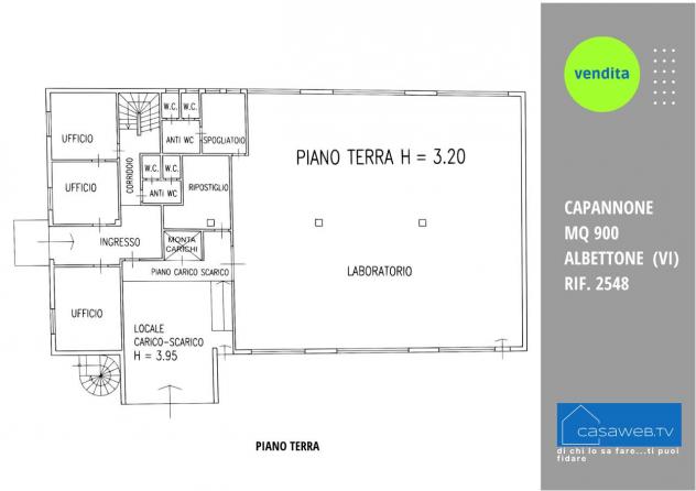 2548 - Capannone 900 mq ad Albettone (VI) Rif. 2548 - Foto 13