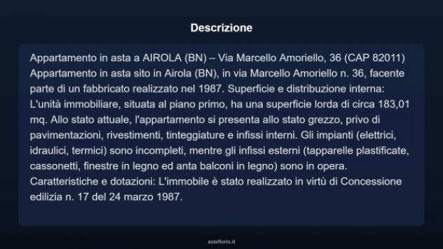 Immobile in asta di 183 m² in vendita a Airola - Foto 3
