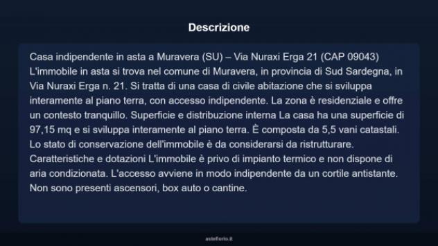 Immobile in asta di 97 m² in vendita a Muravera - Foto 17