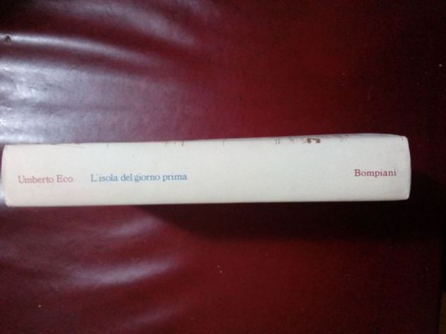 Libro: L'isola del giorno prima - Umberto Eco - Foto 3