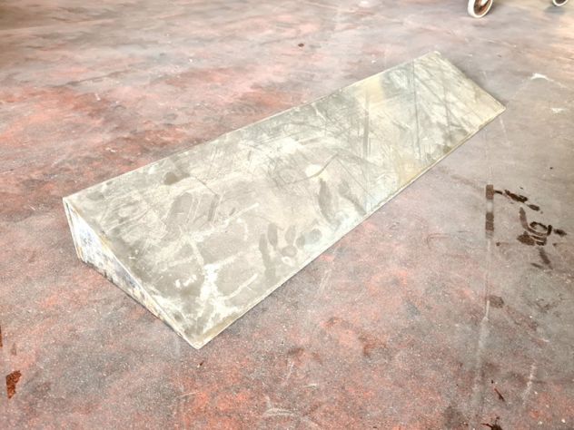 rampa per soglia in inox usata