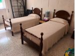 2 Strutture letto singole in legno stile classico – solo struttura