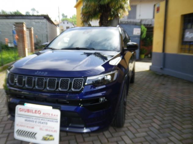 Jeep Compass 1.3 Turbo T4 240 CV PHEV AT6 4xe S - FOUL OPTIONAL INTERNI IN PELLE RISCALDATI.. - Foto 4