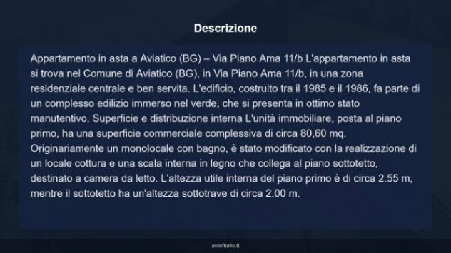 Immobile in asta di 80 m² in vendita a Aviatico - Foto 8