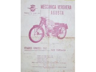 Moto d'epoca Meccanica Verghera Agusta