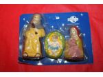 Presepe Natale Set Blister Nativita' con figure in ceramica nuove INNOVA anni 80