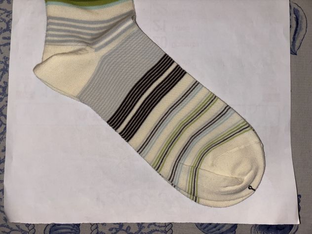 1 PAIO DI CALZE NUOVE DA UOMO FIRMATE ORIGINALI KENZO,MADE IN ITALY,N’42-44 - Foto 4