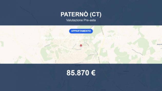 Immobile in asta di 129 m², box auto in vendita a Paternò