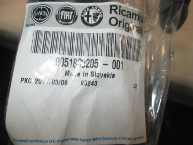 51839205 STAFFA SUPPORTO PARAURTI POSTERIORE LATO SINISTRO LANCIA YPSILON 5 PORTE 1.2 RICAMBIO USATO - Foto 3