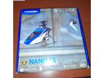Elicottero Blade Nano S3 RTF con radio, lipo, cbt