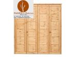 Mobili Rustici Country Armadio in Legno Massello 4 Ante cod 060 nuovo