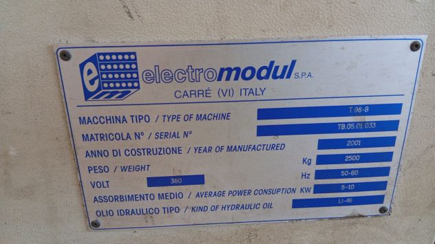Pressa a Iniezione bicomponente T98-B - Foto 7