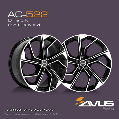 Cerchi lega 18 AVUS AC-522 BP AUDI GOLF 7 8 TIGUAN - Foto 3