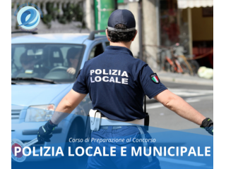 Corso online di preparazione al concorso per Agente di Polizia Locale