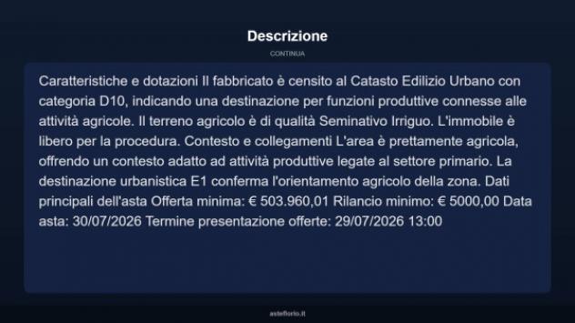 Immobile in asta di 3485 m² in vendita a Acate - Foto 5