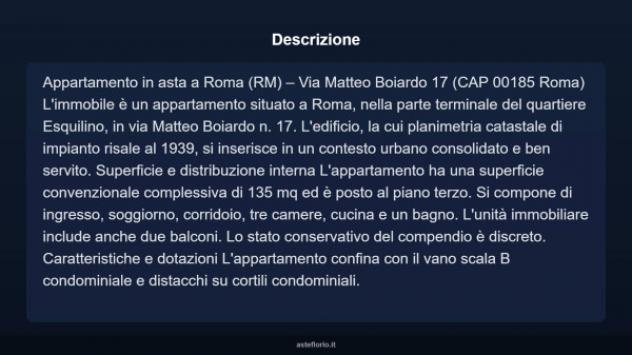 Immobile in asta di 135 m² in vendita a Roma - Foto 8