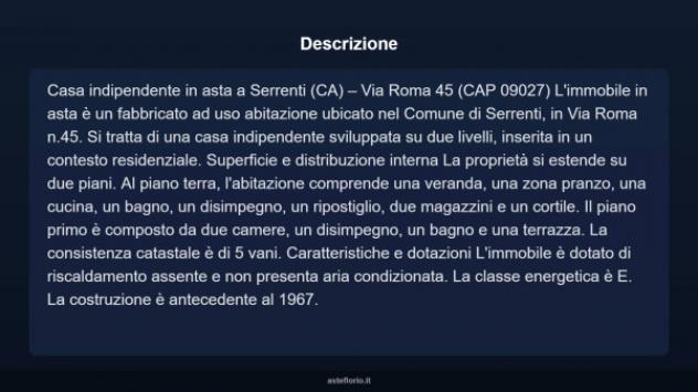 Immobile in asta di 75 m² in vendita a Serrenti - Foto 7