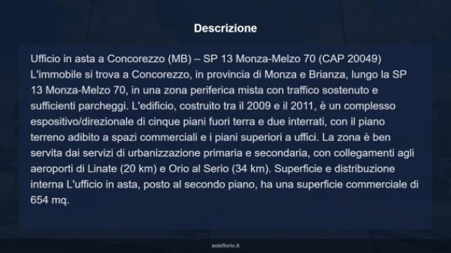 Immobile in asta di 654 m² in vendita a Concorezzo - Foto 9
