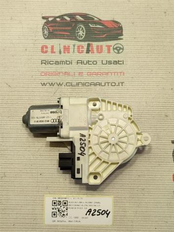 MOTORINO ALZAVETRO POSTERIORE SINISTRO AUDI A4 Avant (8K5) 8K0959811 966608-100 (0815)