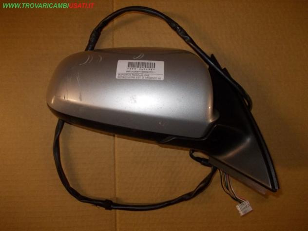 RETROVISORE ELETT. EST. DX ARGENTO 10 FILI AUDI A4 (8E) 999-U42498 Vetri e Retrovisori  Cristalli  Retrovisori  Motorino re