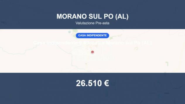 Immobile in asta di 255 m² con più di 5 locali in vendita a Morano sul Po
