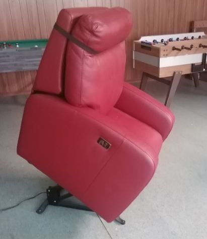 Poltrona elettrica alzapersone reclinabile Gavassa Poltronesofà - Foto 2
