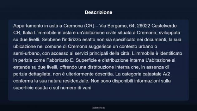 Immobile in asta di 80 m² in vendita a Cremona - Foto 12