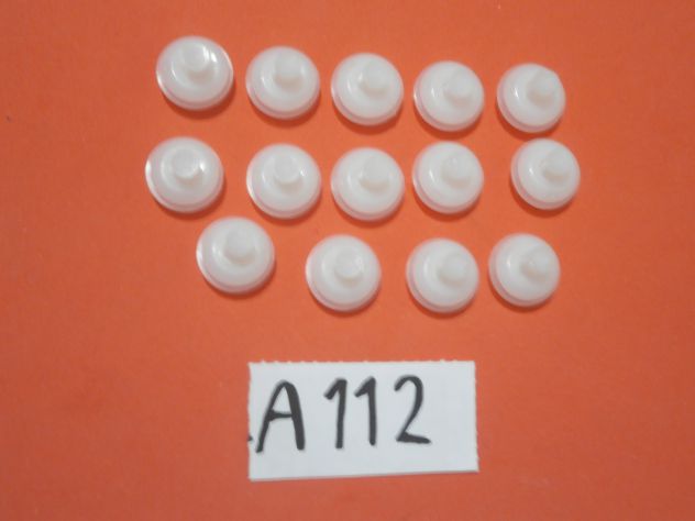 Mollette clip di fissaggio modanature profili sottoporta Autobianchi a112 abarth