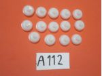 Mollette clip di fissaggio modanature profili sottoporta Autobianchi a112 abarth