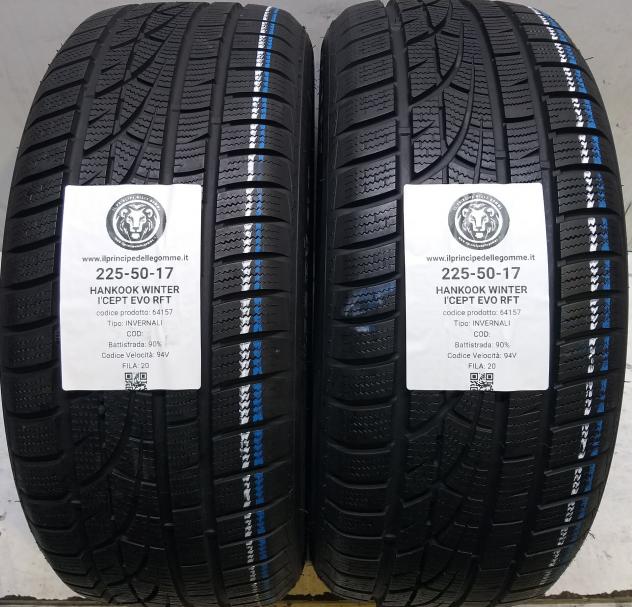 2 GOMME 225 50 17 HANKOOK A64157